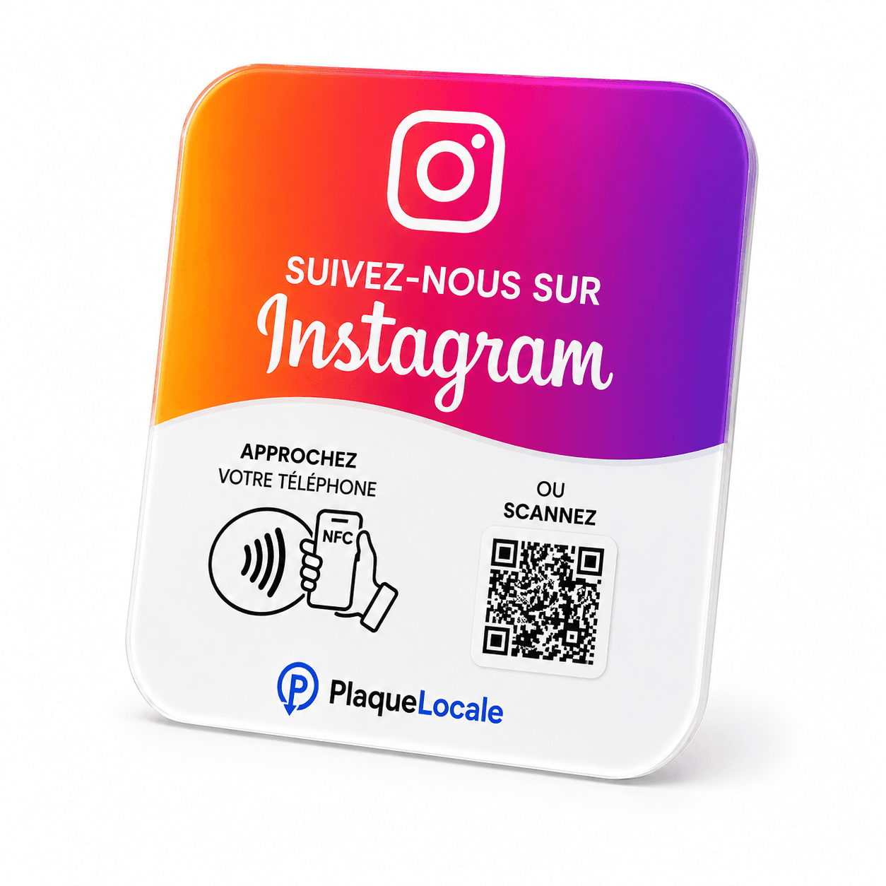 Plaque Instagram